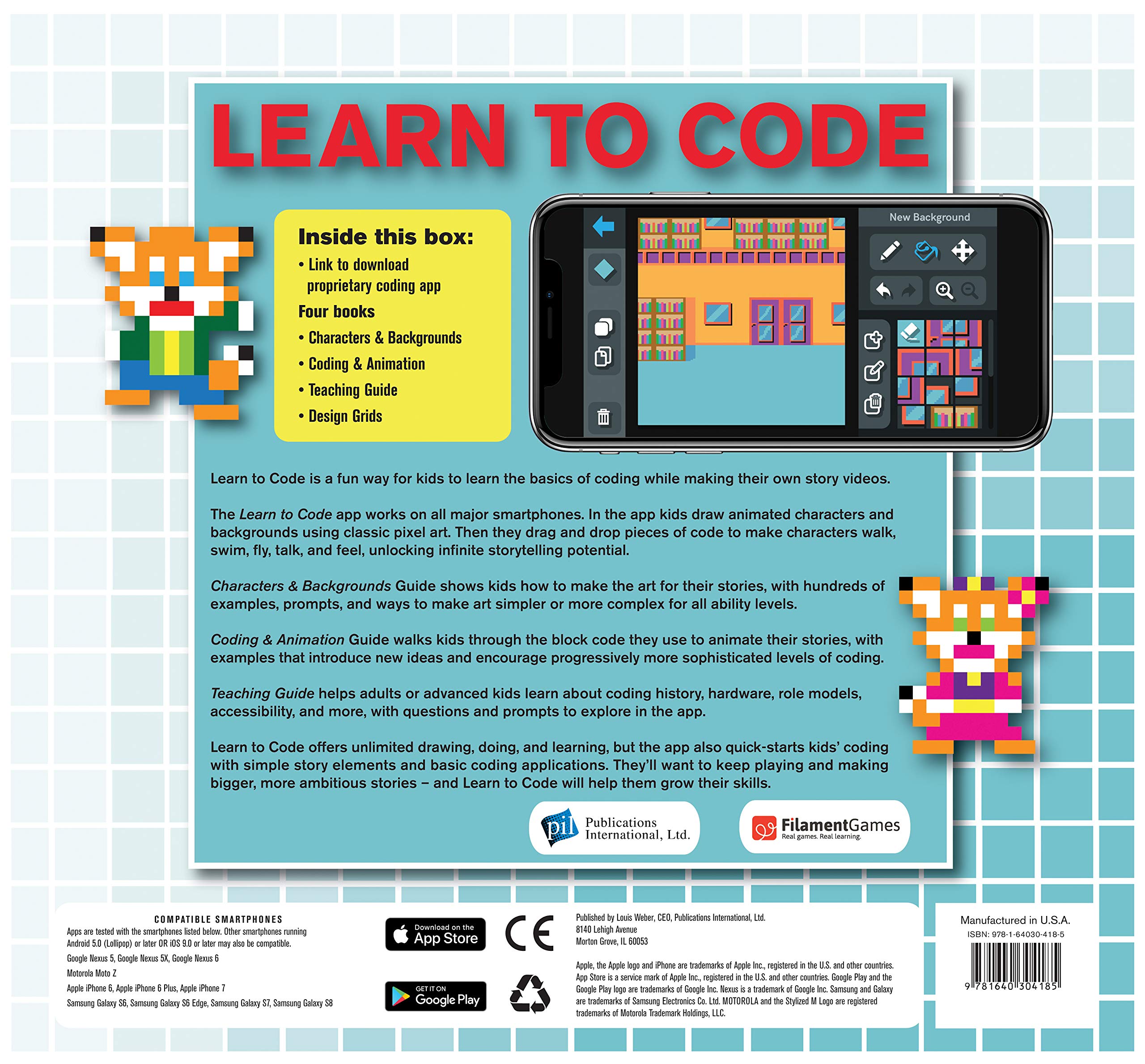 Learn to Code Kit (4 Books and Downloadable App): Fun, Easy Way to Begin Computer Programming