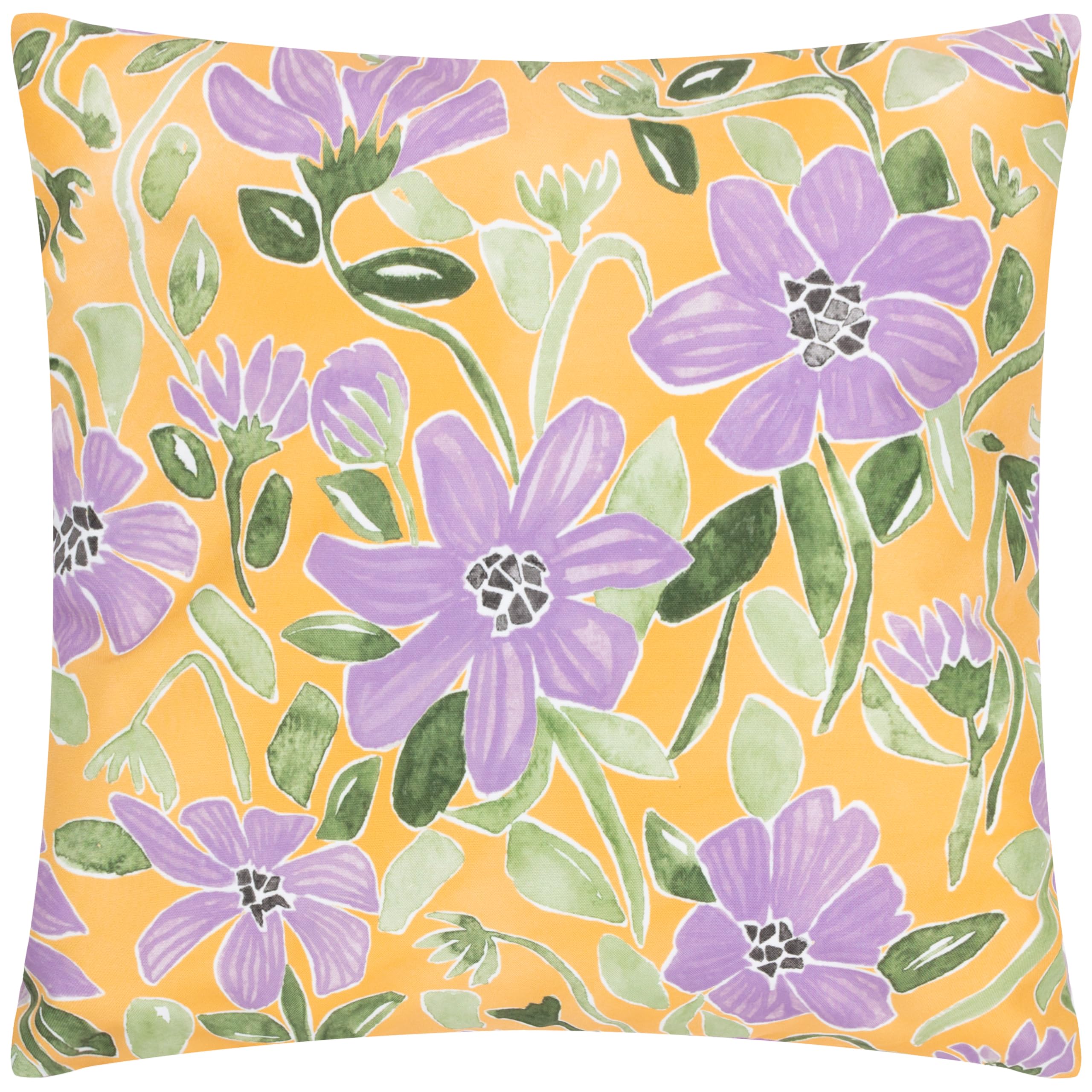 Wylder Outdoor Cushion 43 cm x 43 cm Yellow