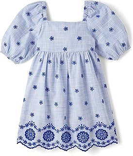 Girls' and Toddler Short Sleeve Tiered Dresses - Buy now