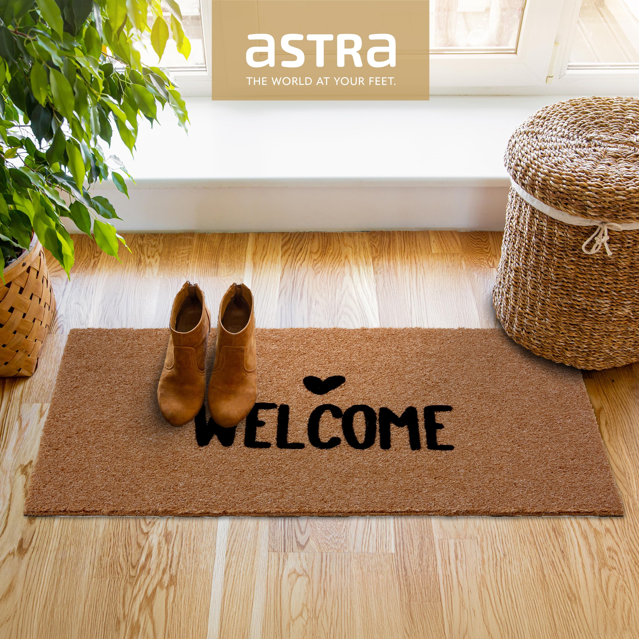 Home Tresor - Zerbino in Gomma Resistente alle Intemperie Tappeto Ingresso Antiscivolo
