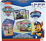 Spin Master Games, PAW Patrol Puzzles 12-Pack, 24, 48, & 100 Pieces, Kids Puzzles, Featuring Chase, Marshall, Skye, Everest, Rubble, Zuma, Rocky, for Ages 4 & Up