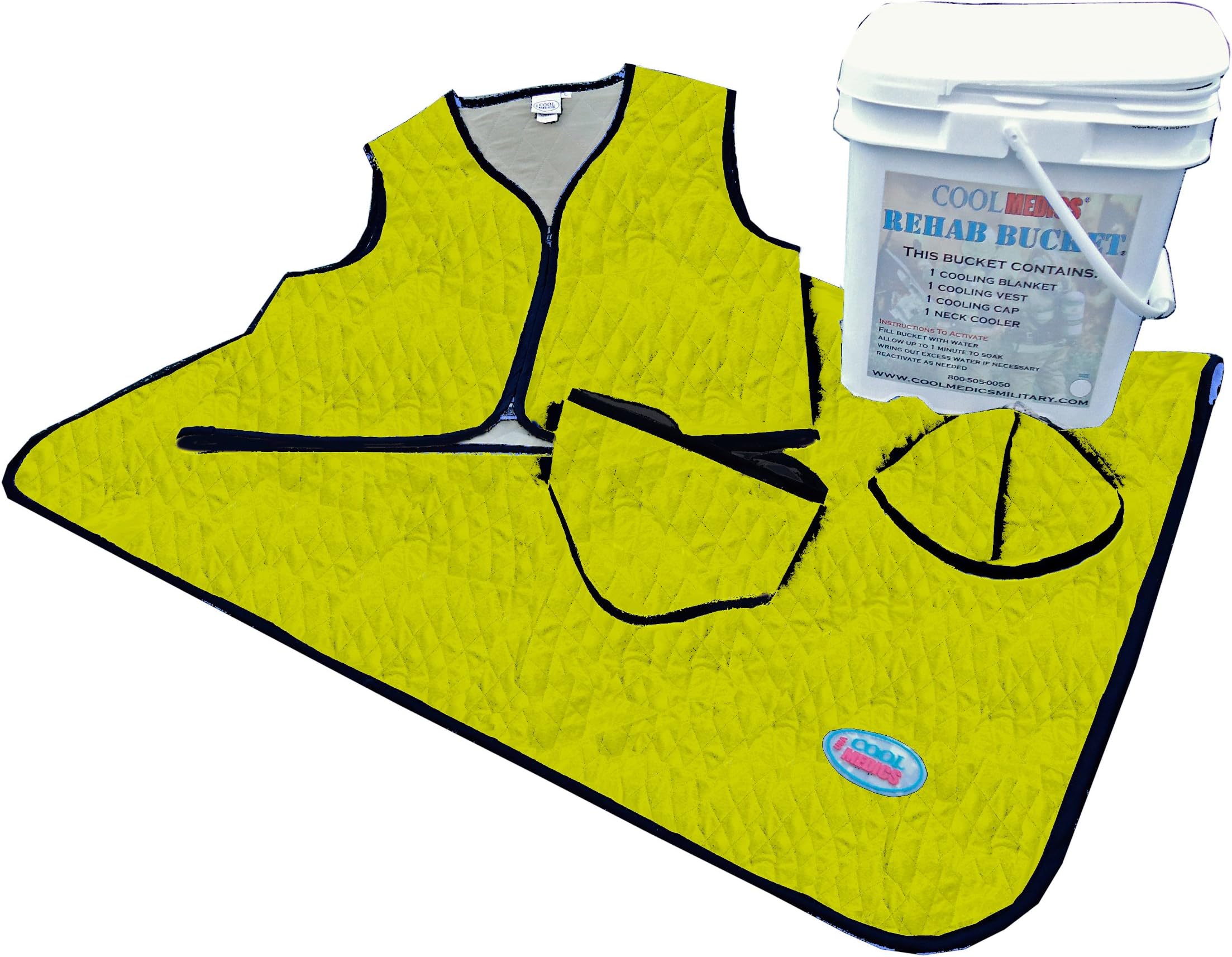 Cool Medics RB101 Rehab Bucket, 4X-Large, Yellow