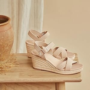 VIVAIA 黒　ラウンドトゥ ウェッジ　サンダル　ミュール　37.5 24.0 VIVAIA 黒 ラウンドトゥ ウェッジ サンダル ミュール 37.5 24.0 VIVAIA