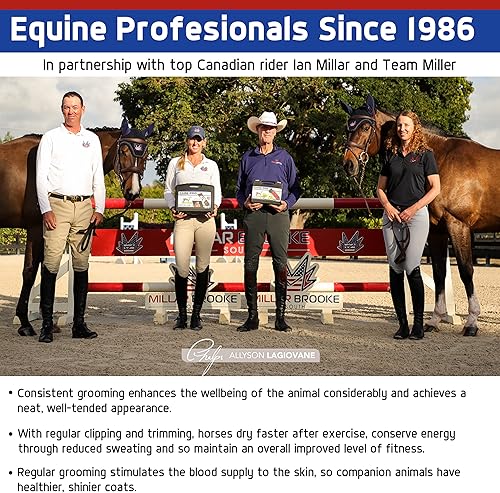 Miniatura 5 de Liveryman KARE-PRO - Cortadora y recortadora para caballos y mascotas - Cuchillas de acero recubiertas de titanio KARE-PRO 50