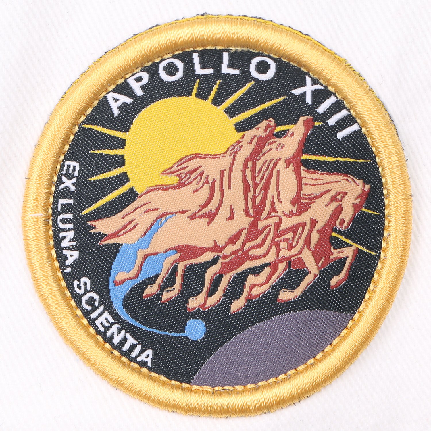 ililily NASA Meatball Logo Embroidery 
