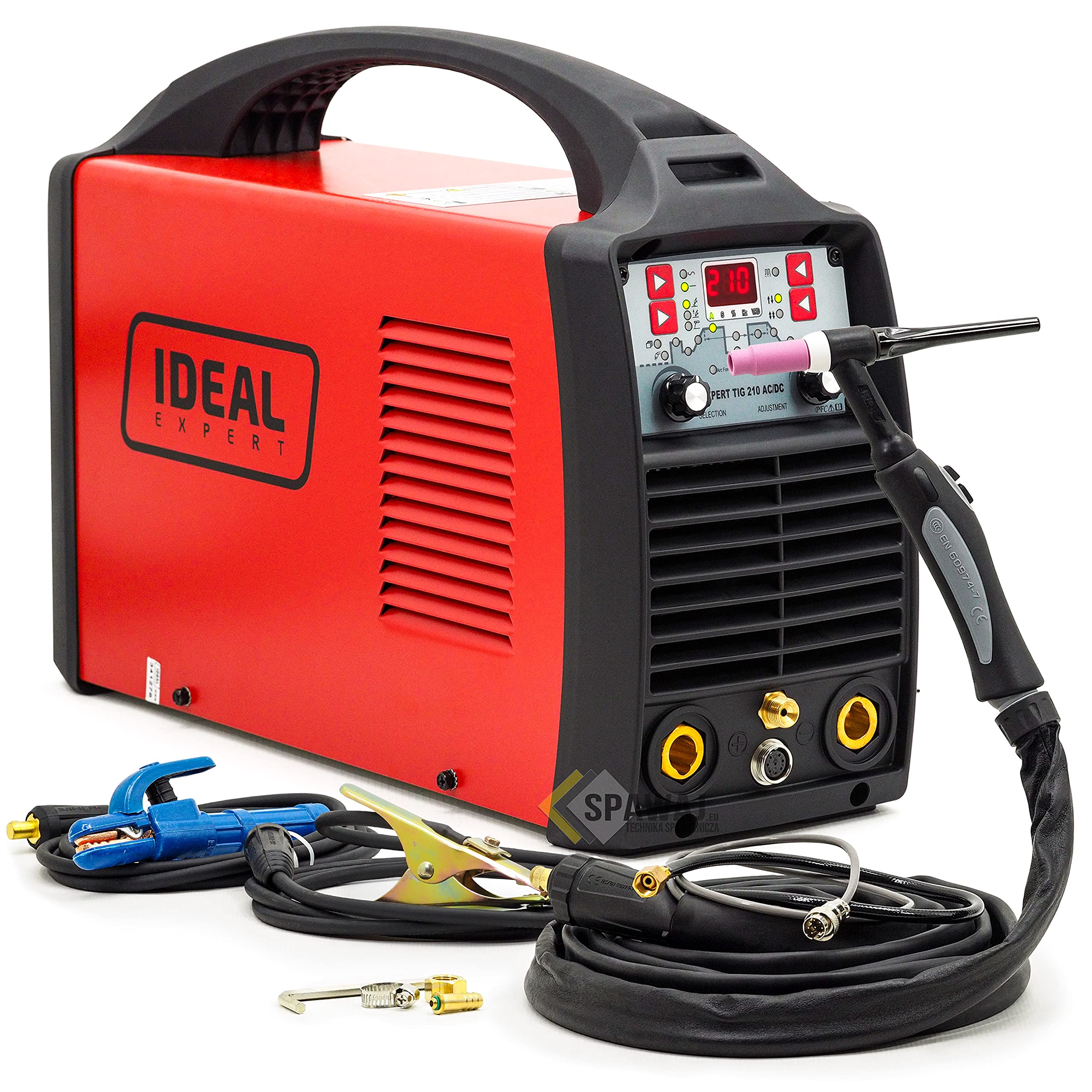 Ideal™ EXPERT TIG 210 AC/DC PFC Inverter Saldatrice 200A IGBT PULS 2 LEVEL