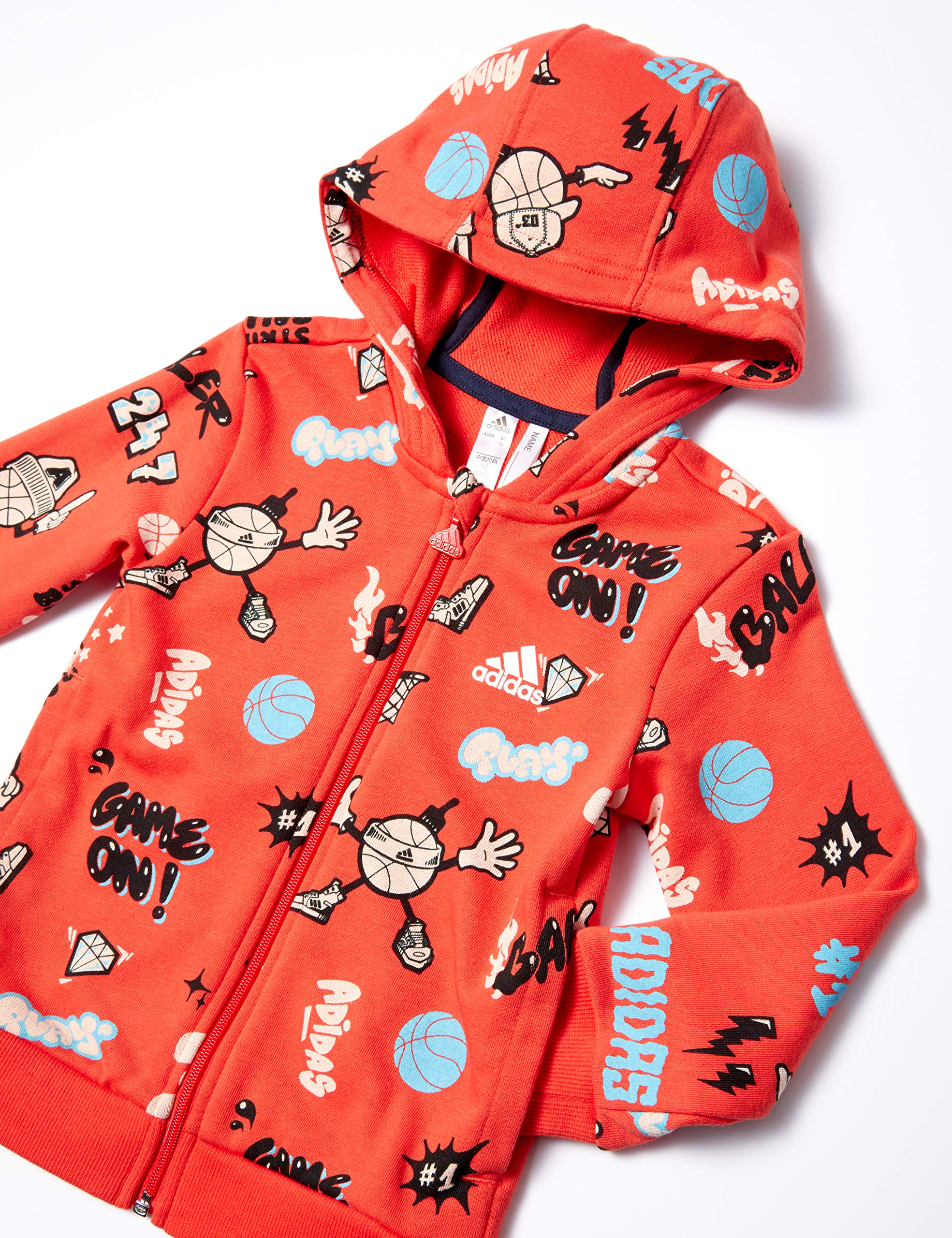 adidas I GRAP Fz Hd Ft – Baby Tracksuit – Children, Baby_Boys, Tracksuit,  GD3924, Roalre/White, 74 (6/9 Meses) : Amazon.com.au: Clothing, Shoes \u0026  Accessories