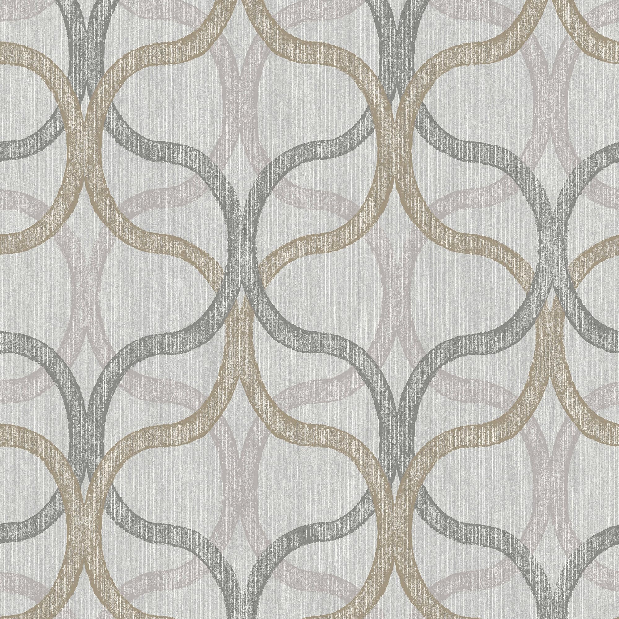 Boutique Beige Refine Geometric Natural Wallpaper | Paste The Wall | Geometric | Eco-Friendly