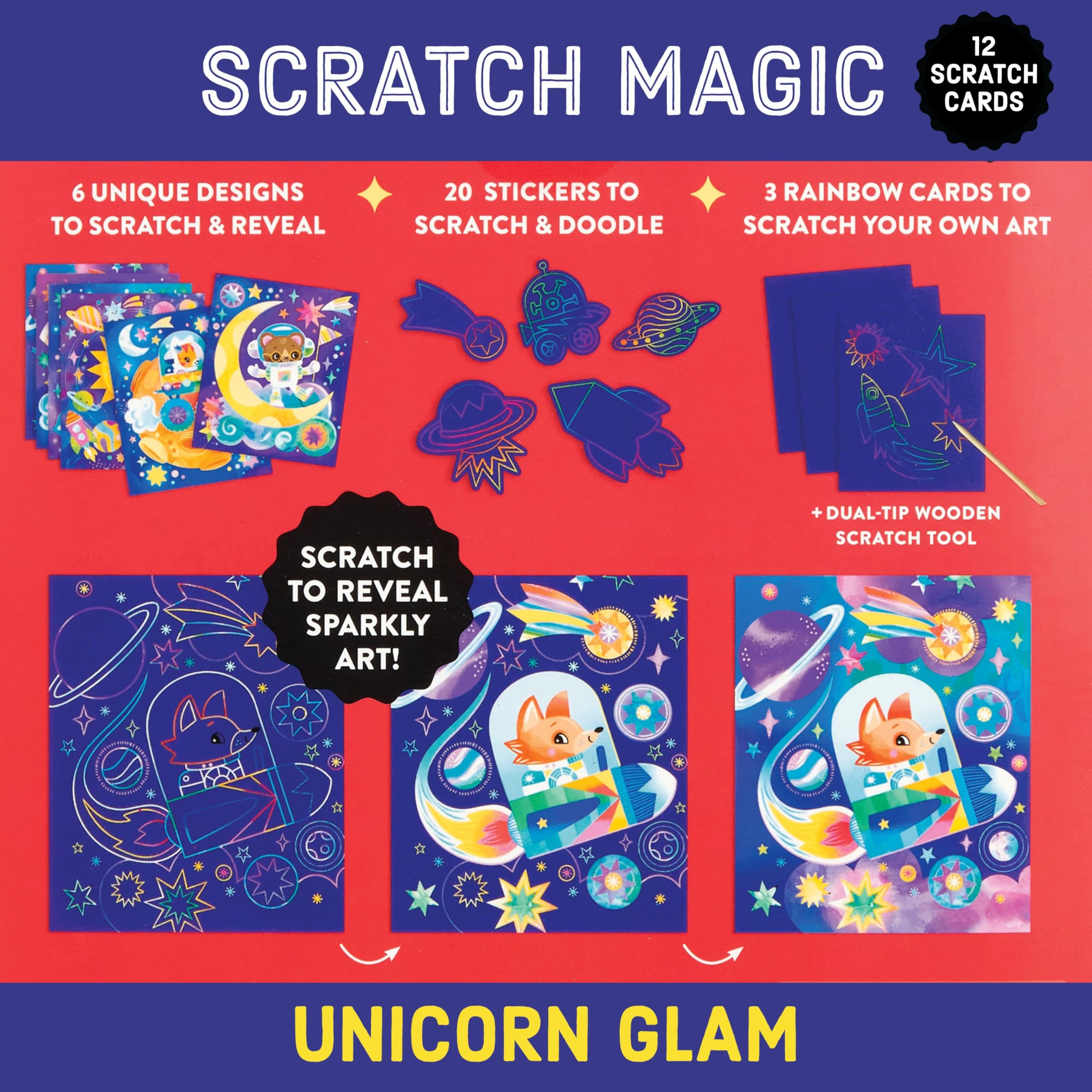 Mudpuppy Cosmic Space Scratch Magic! - Image 2