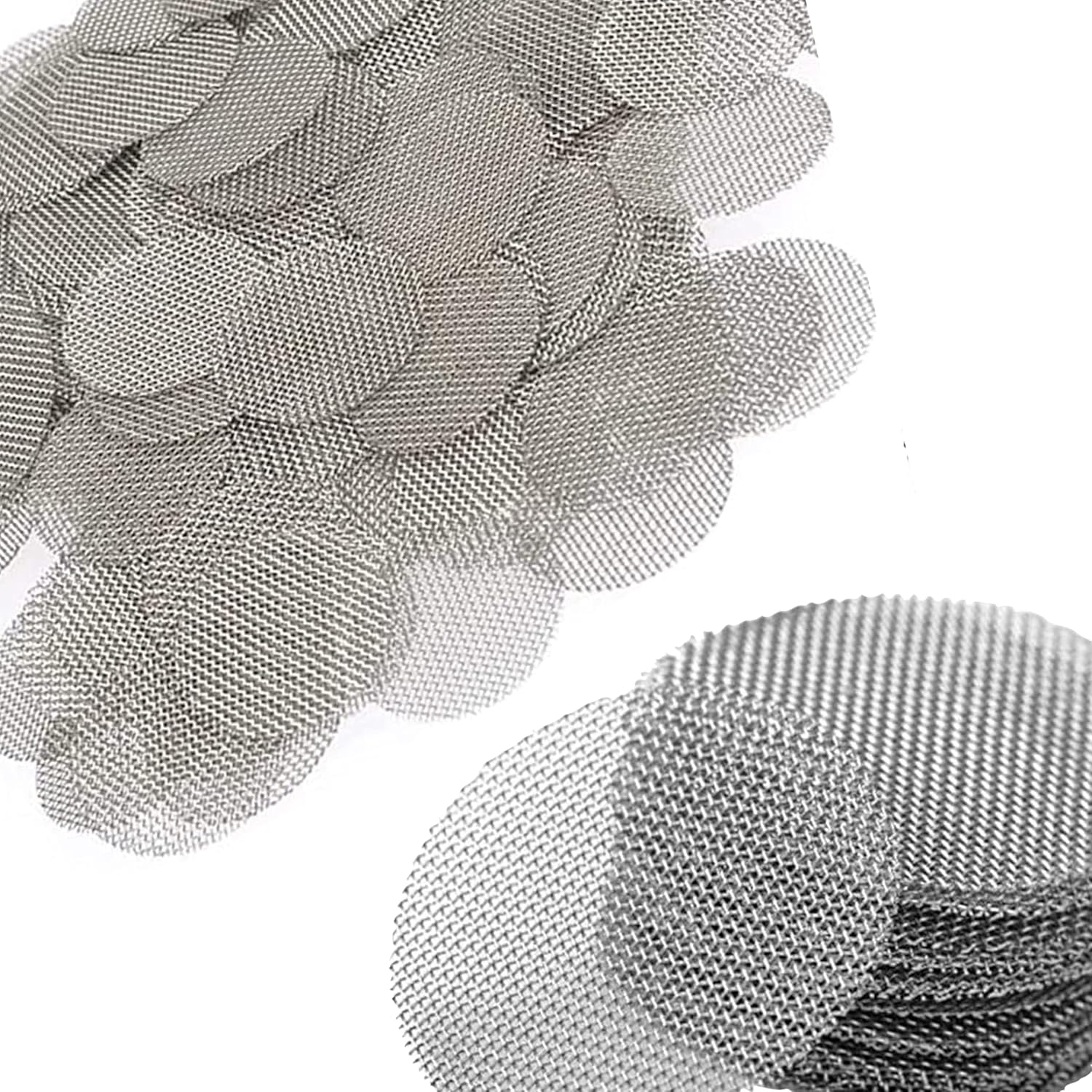 Stainless Steel Pipe Screens Smoking Pipe Filters Screens for Pipes