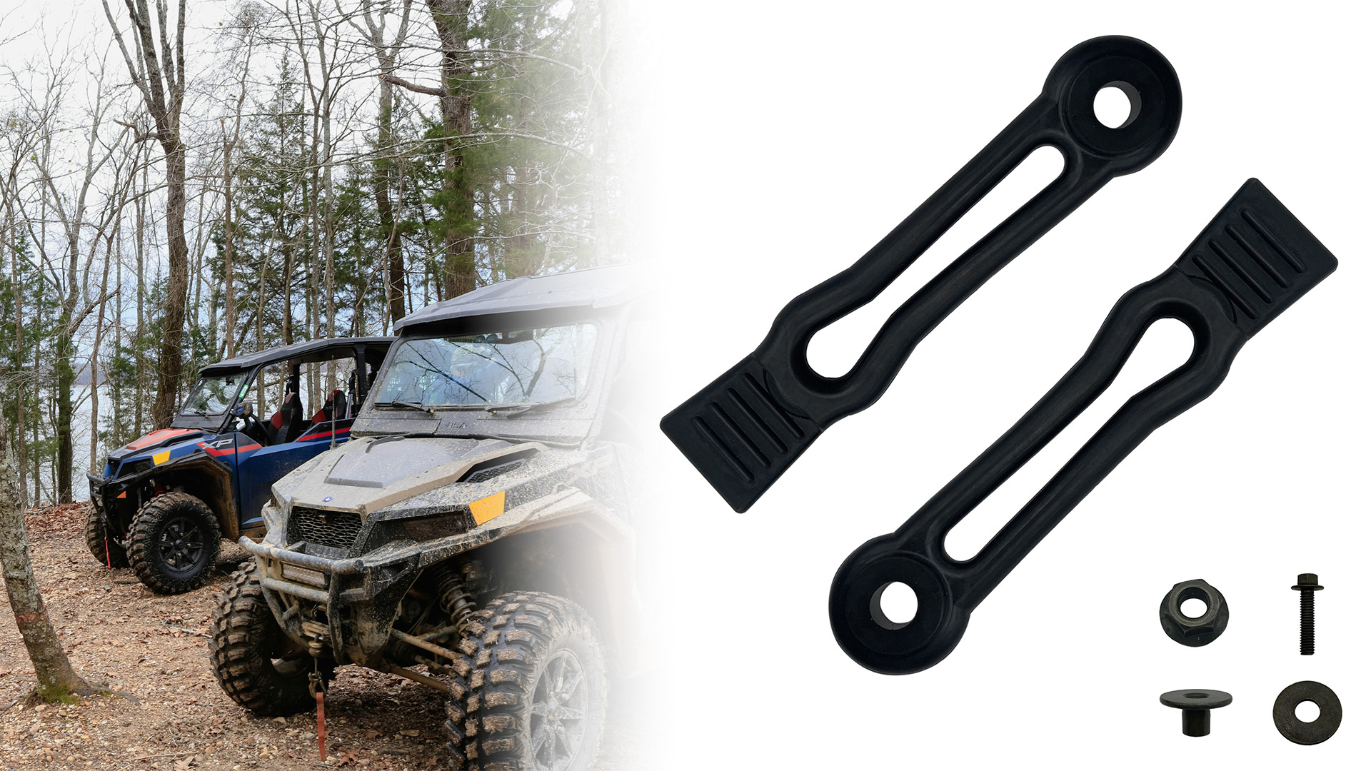 Amazon.com: YGQ Rubber Front Hood Straps Body Latch for Yamaha