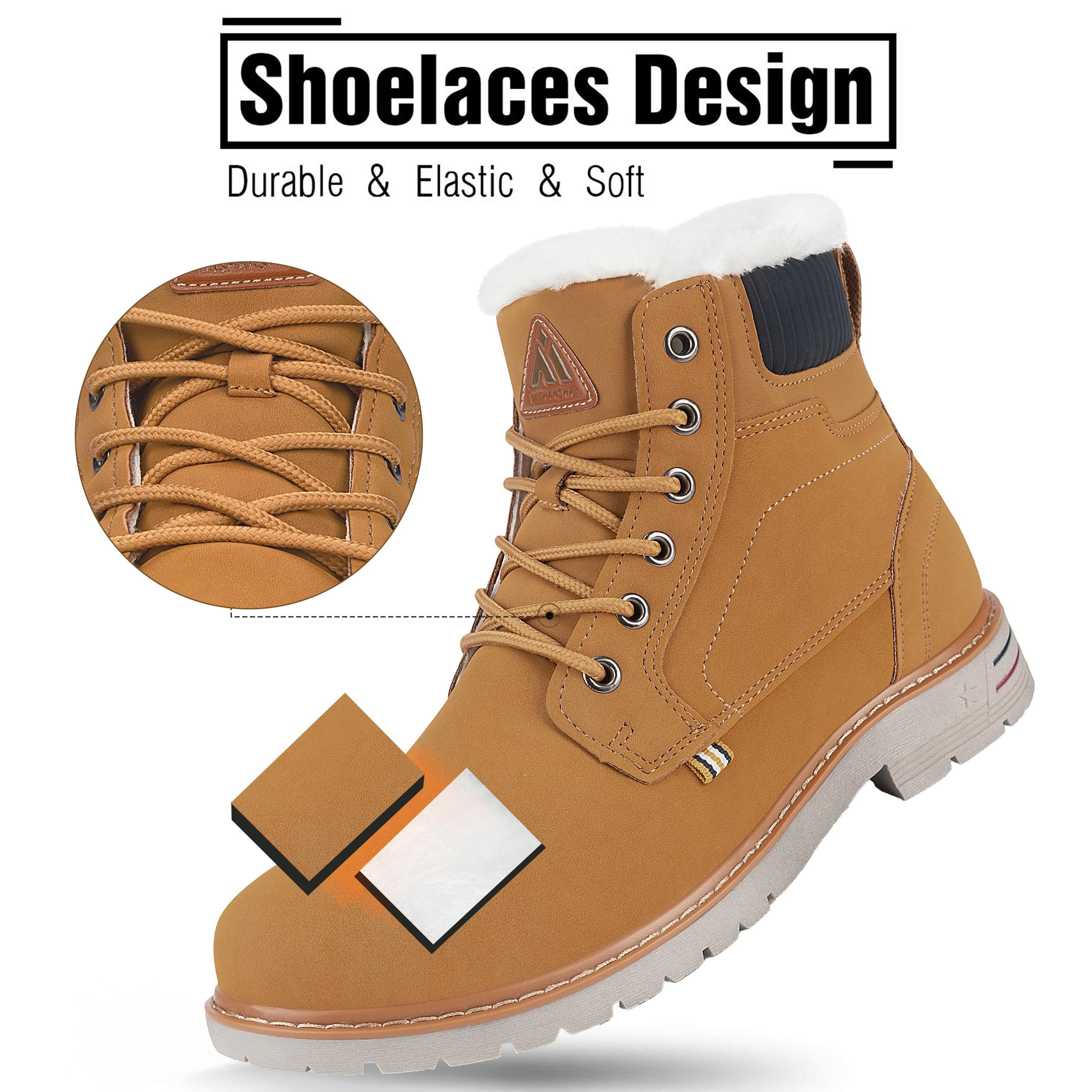Mishansha Stivali da Neve Antiscivolo Stivaletti Invernali 36-48 EU | Stivaletti da Trekking, Donna, Uomo，Outdoor, Jogging， Classiche