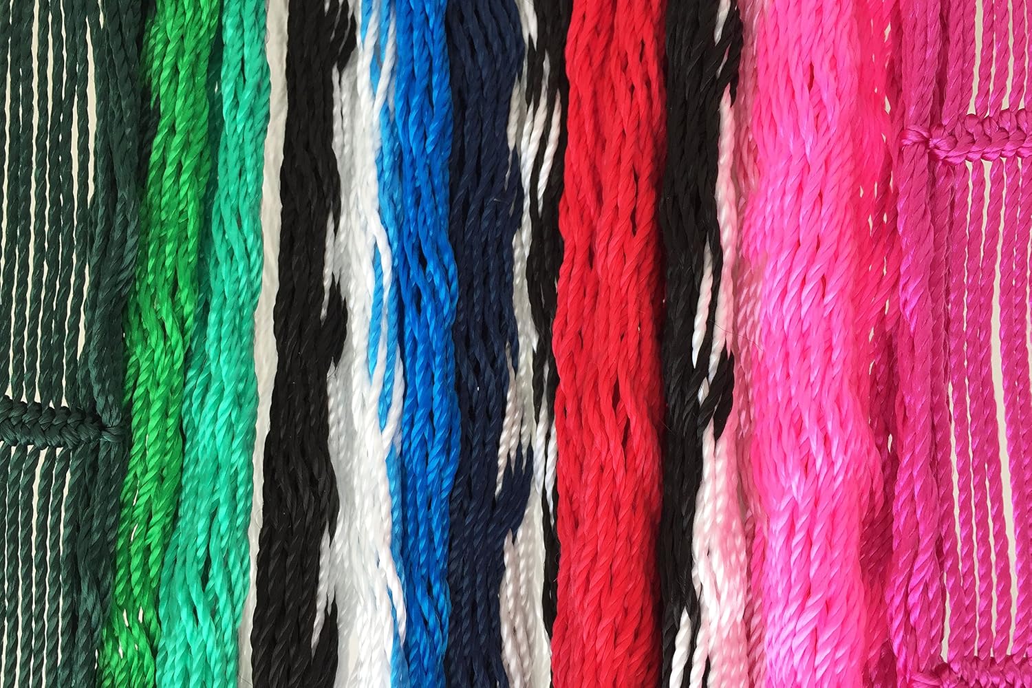 Traditional Mayan Hammock -Sarape Hammock (Small) - Thick Nylon Thread