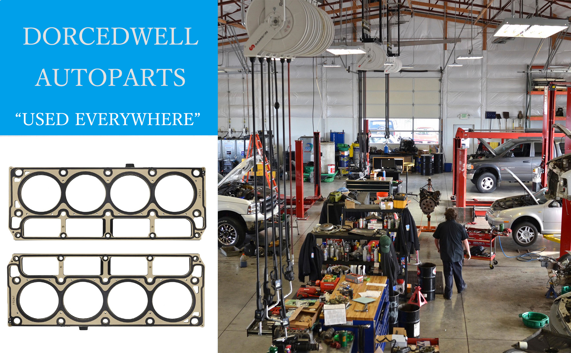Image of MLS Head Gasket Kit for GM LS V8 6.0L 6.2L LQ4 LQ9 L76 LY6 L92 L99 | 5 Layer Steel Head Gaskets - OE 12610046 12622033 Fits Chevy Buick GMC Pontiac Hummer Cadillac Saab Engine Repair