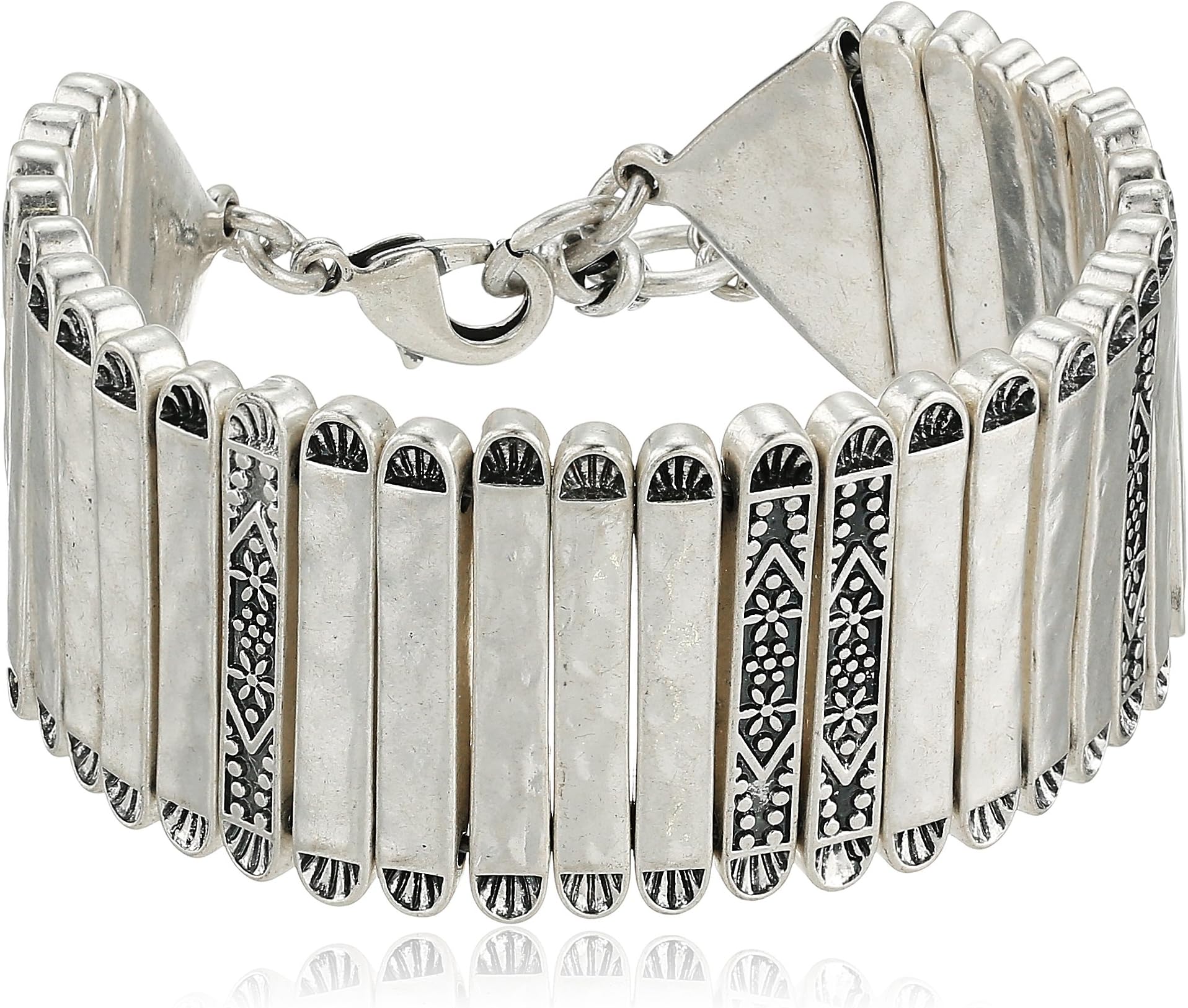 Lucky BrandSilver-Tone Statement Link Bracelet