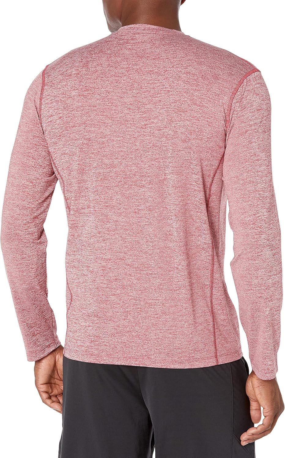 Peak Velocity Men's Tech-Stretch Long Sleeve Quick-Dry Loose-fit T-Shirt