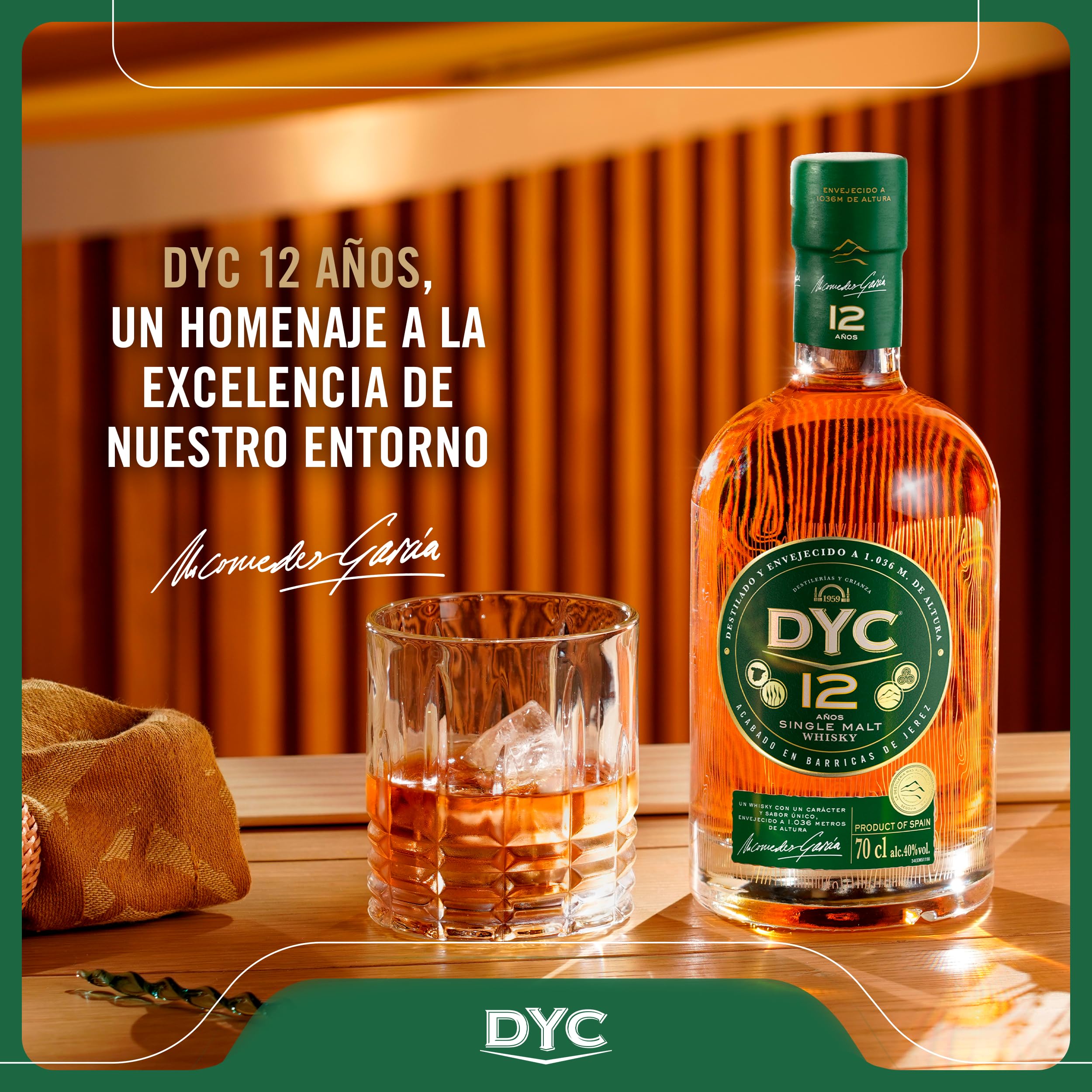 Whisky DYC 12 Single Malt 70 cl