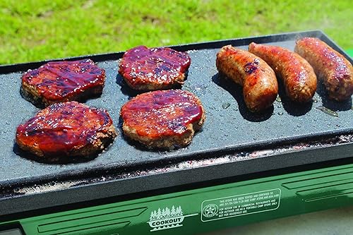 Miniatura 5 de King Kooker Mr. Outdoors Cookout Modelo # MOC24S Estufa de butano doble con bolsa de transporte, verde, XL