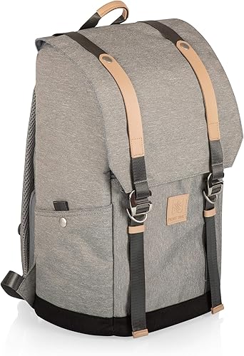 Miniatura 9 de PICNIC TIME - Mochila de picnic PT-Frontier - Enfriador de mochila con juego de picnic - Kit de picnic mochila enfriadora (gris jaspeado)