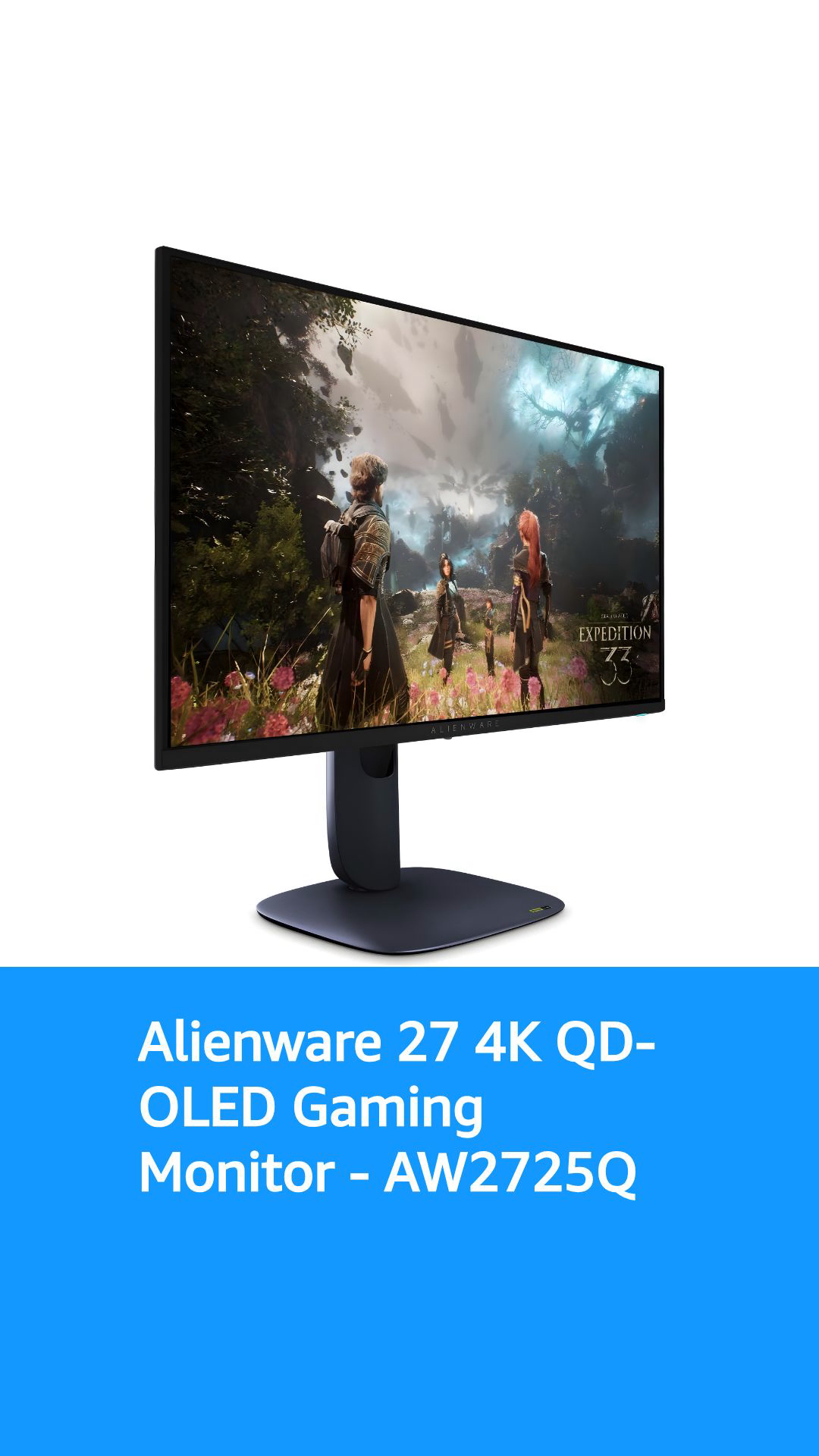 Alienware 27 4K QD-OLED Gaming Monitor AW2725Q - 26.7