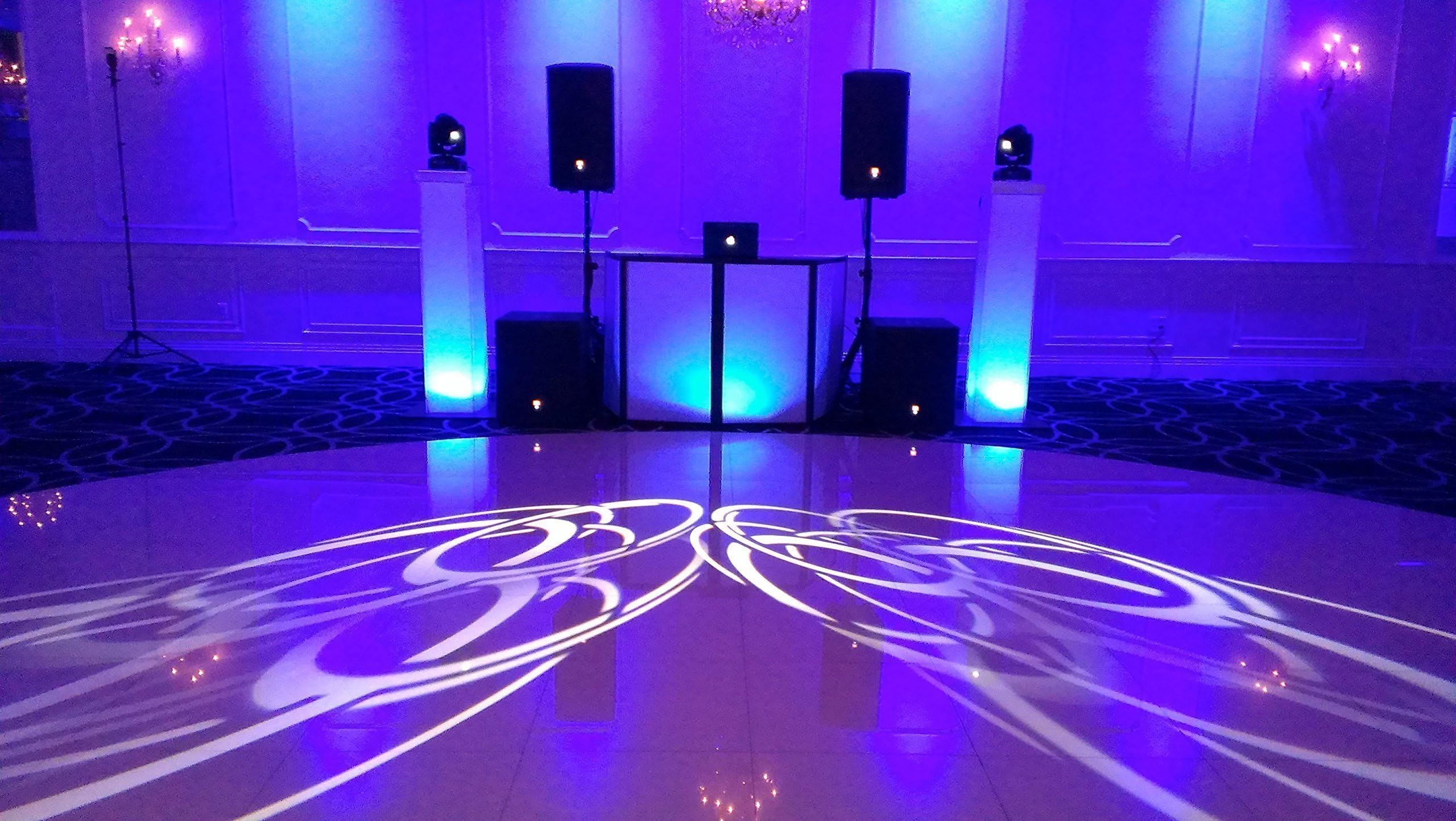 DJ FACADE LIGHT UP BOARD BOOTH W/CARRY CASE
