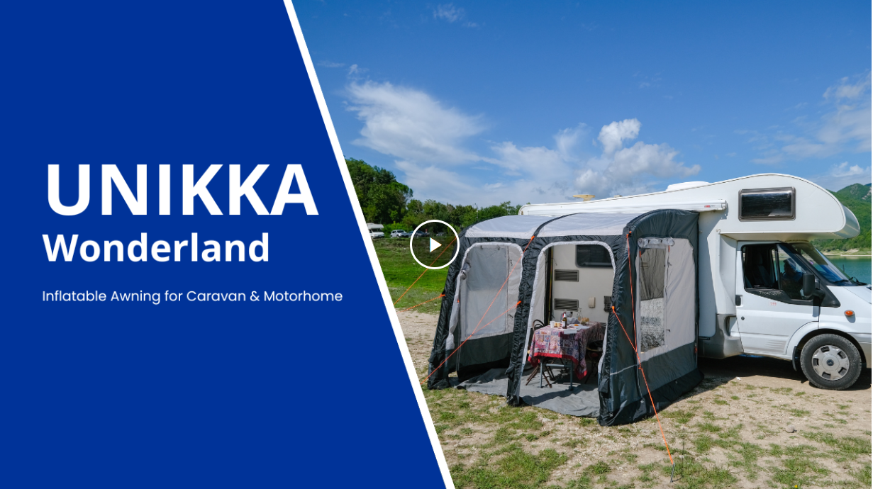 Tenda Gonfiabile Unikka Wonderland 390cm Per Camper - Impermeabile E Antivento - Foto 10