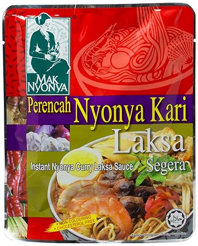 Mak Nyonya Salsa de curry Laksa, 7 onzas