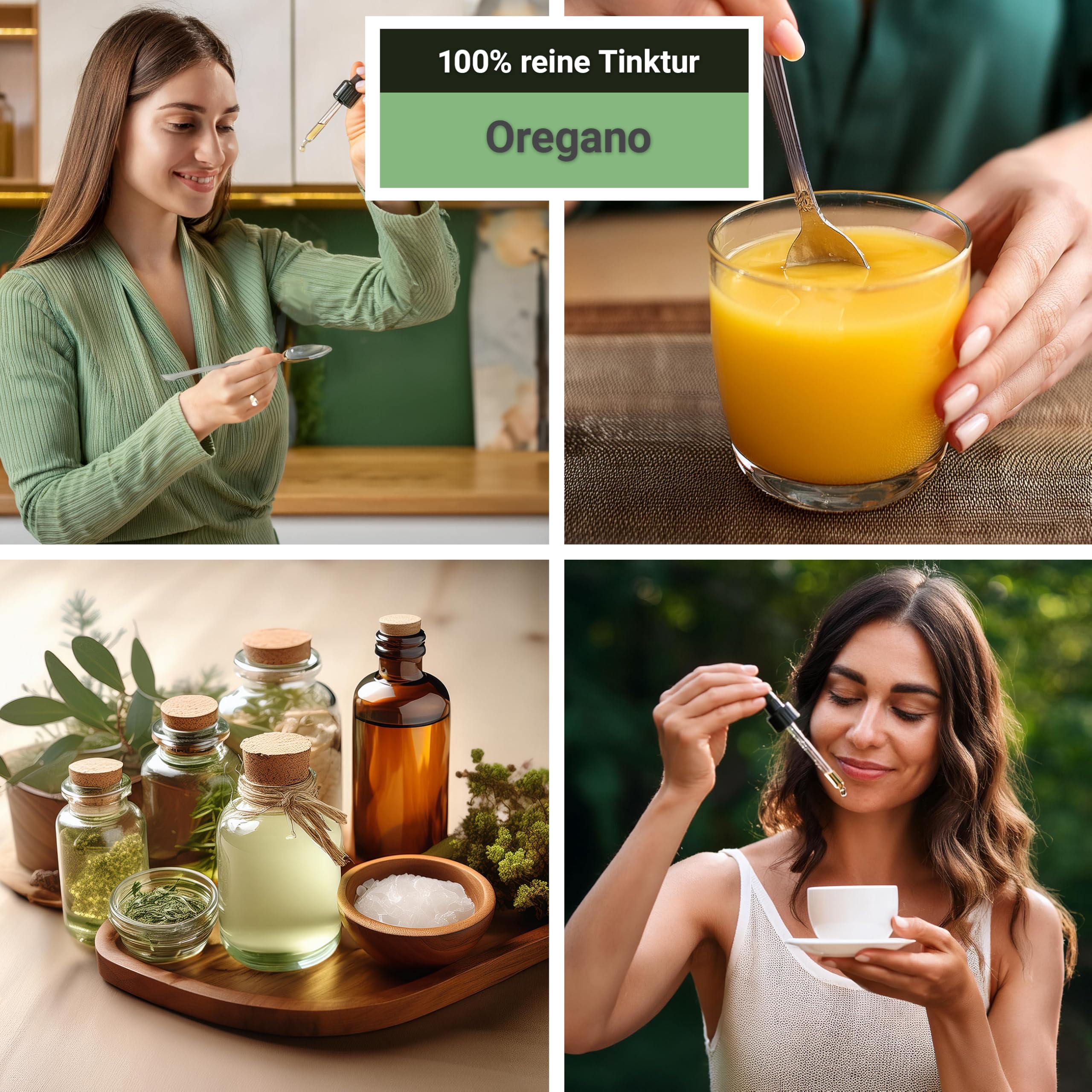 Oregano Tinktur 100ml | Origanum vulgare Tropfen (1:4 Extrakt) | Premium Qualität aus Österreich | Veganes Nahrungsergänzungsmittel | Wilder Majoran, Dost, Wohlgemut, Gemeiner Dost, Gartenmajoran