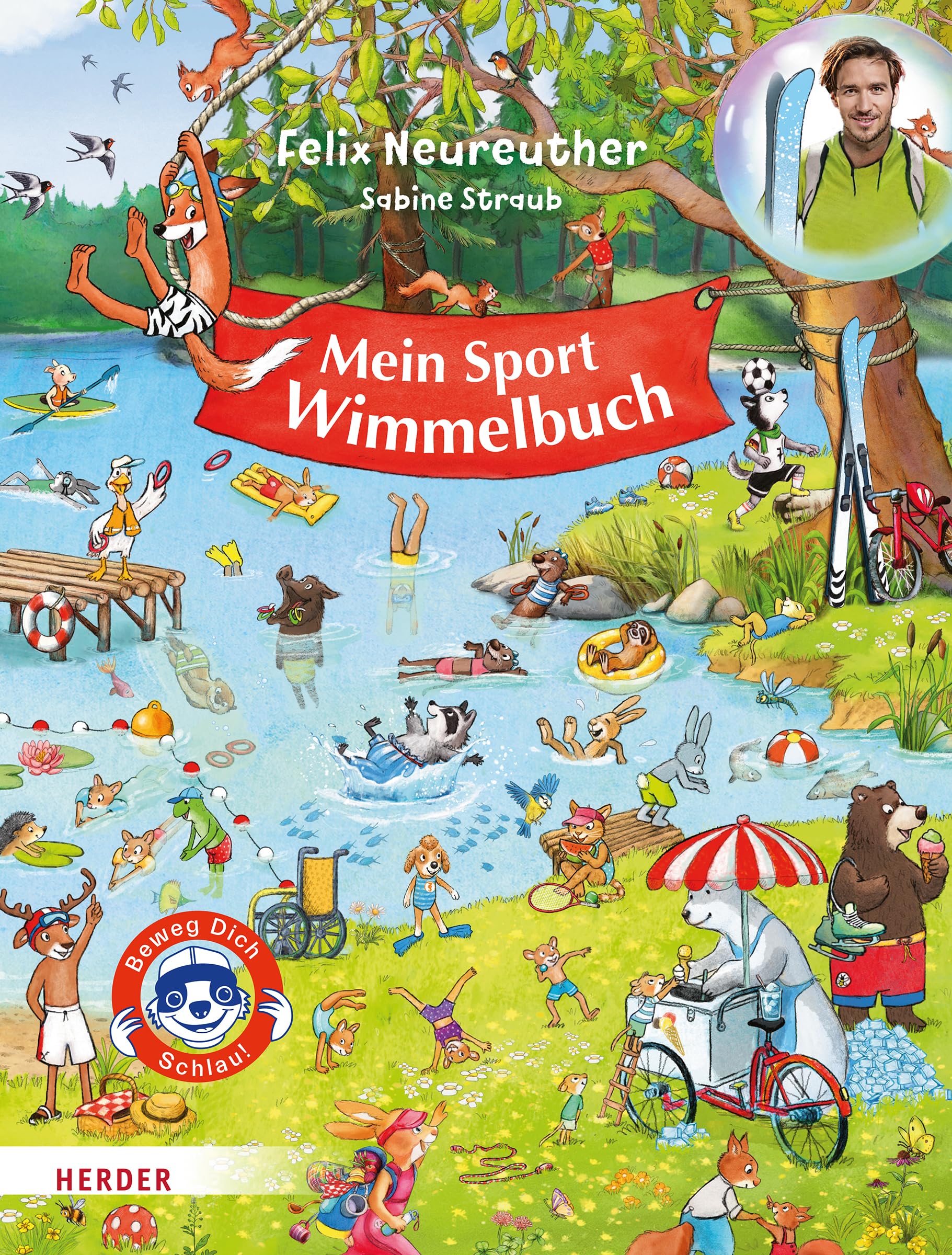 Verlag Herder Mein Sport-Wimmelbuch: Beweg Dich Schlau!