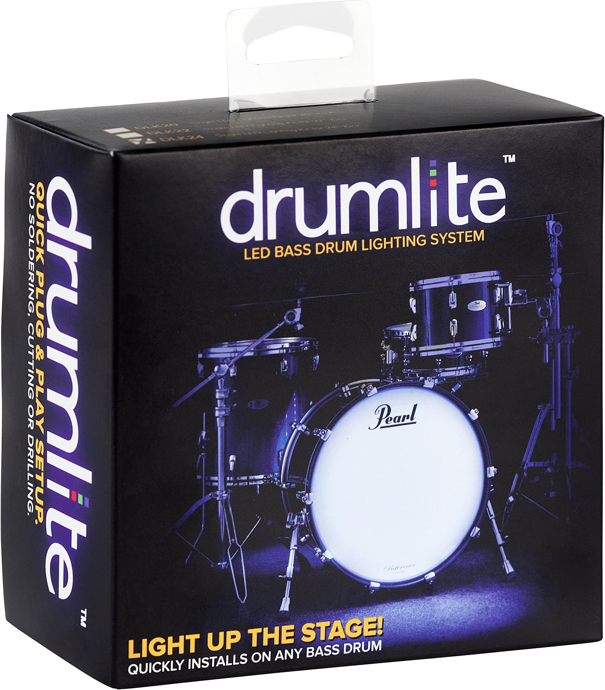 Drumlite DLK20 Single LED Band Light Kit for 20-Inches Kick Drums