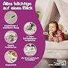 Linodino® Cord Play Sofa Children's Sofa Made of Foam Building Blocks Play Sofa for Children and Cuddly Corner in Child's Room Elven Magic Beige