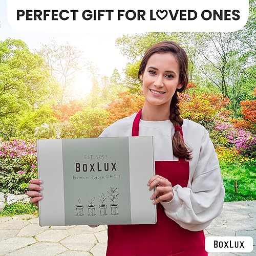 Miniatura 5 de Juego de herramientas de jardinería de 7 piezas, más de 1700 semillas de verduras, herramientas de mano de acero chapado en cobre de alta calidad,