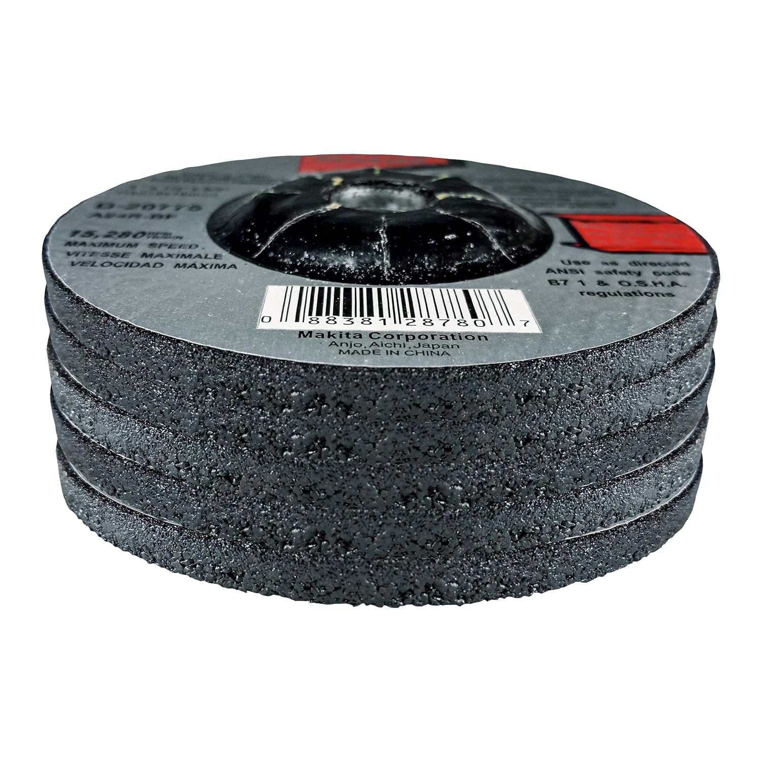 Makita 5 Pack - 4 Inch Grinding Wheel For 4" Grinders - Aggressive Grinding For Metal - 4" x 1/4" x 5/8"