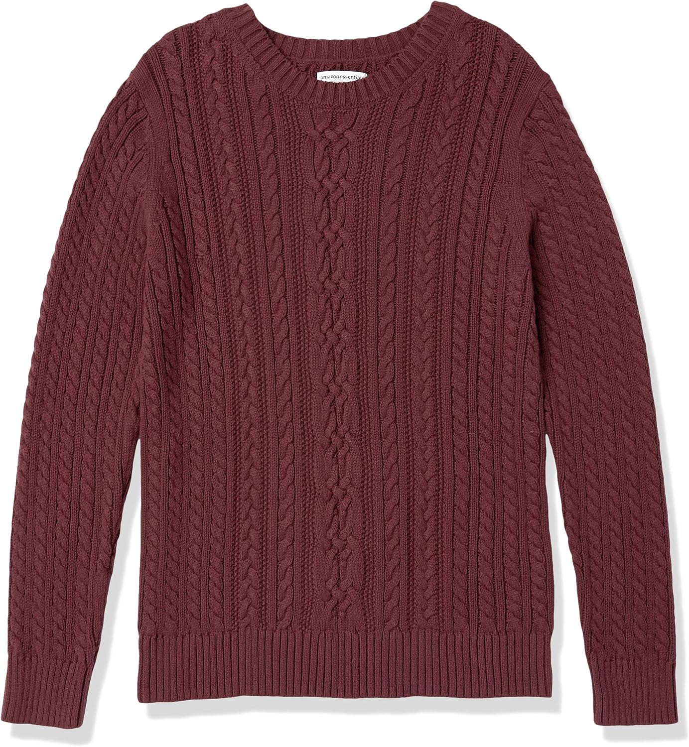 Amazon Essentials womens Fisherman Cable Crewneck Sweater - Image 10