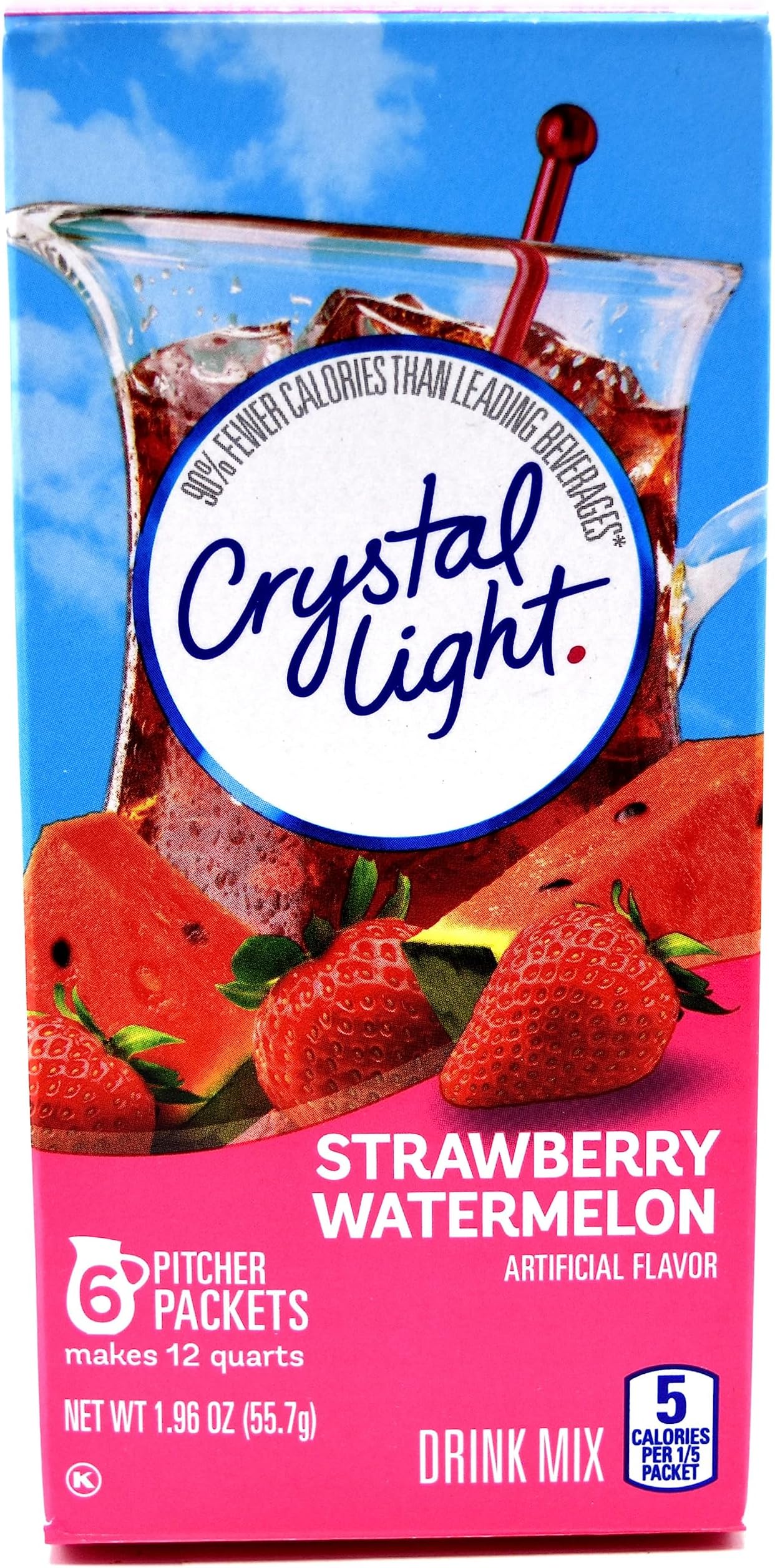 Strawberry Watermelon Drink Mix (6 Pitcher Packets)