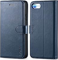 Vista 15 de TUCCH - Funda tipo cartera compatible con iPhone 8