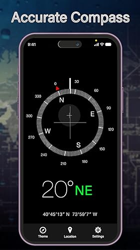 Digital Compass For Direction: Smart Compass Direction: Prayer and Qibla Direction Compass
