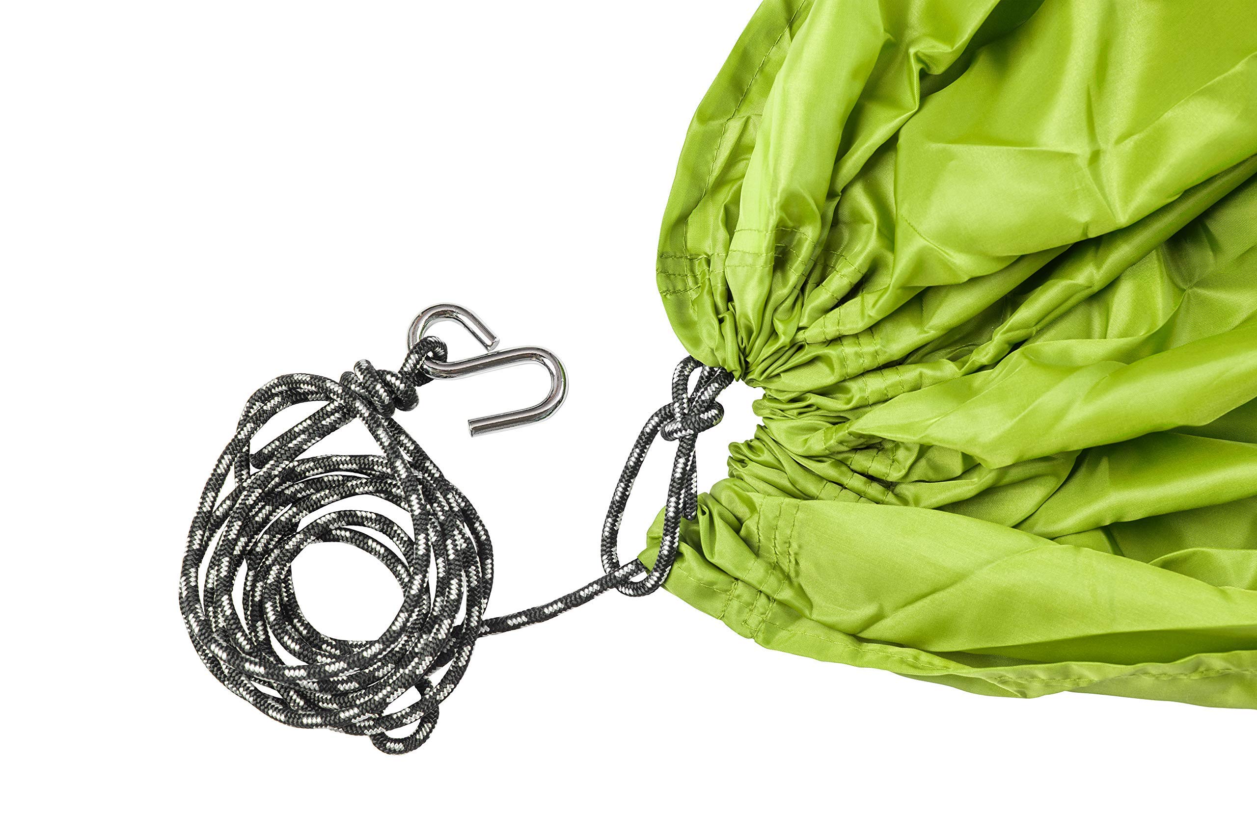 AMAZONAS Ultra-Light Hängemattenset Travel Set Lime große Leichthängematte inkl. Seil und Haken 450g 275x140cm bis 120kg