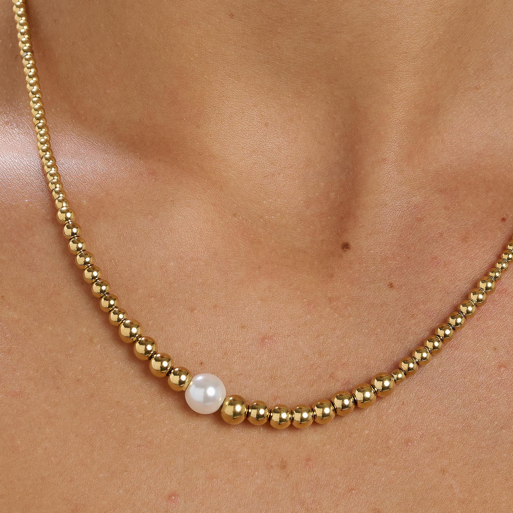 Brosway Collana Donna in Acciaio e Perle | Collezione Perfect - BPC04