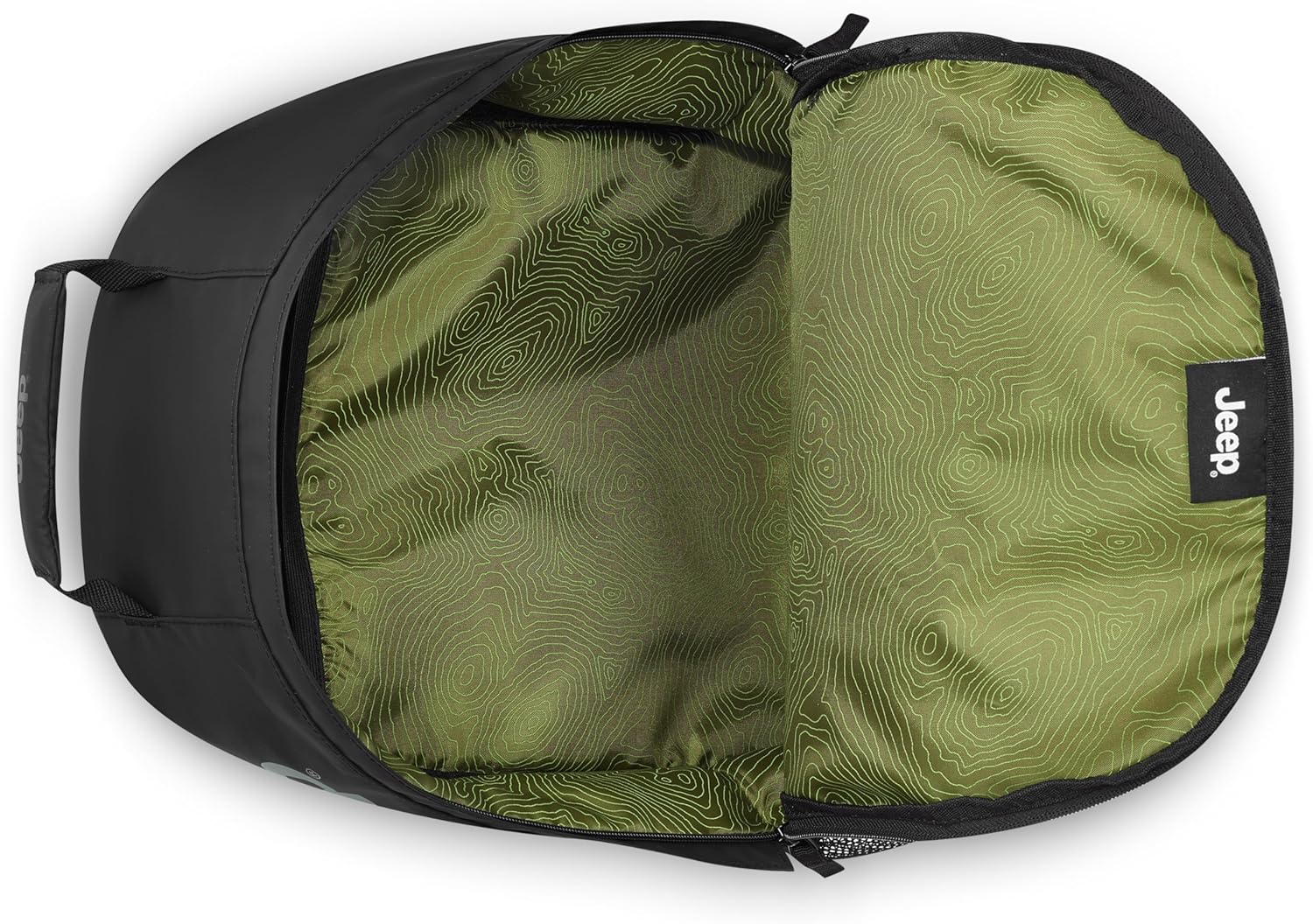 Jeep JS012C Laptop Travel Backpack, Black - Image 5