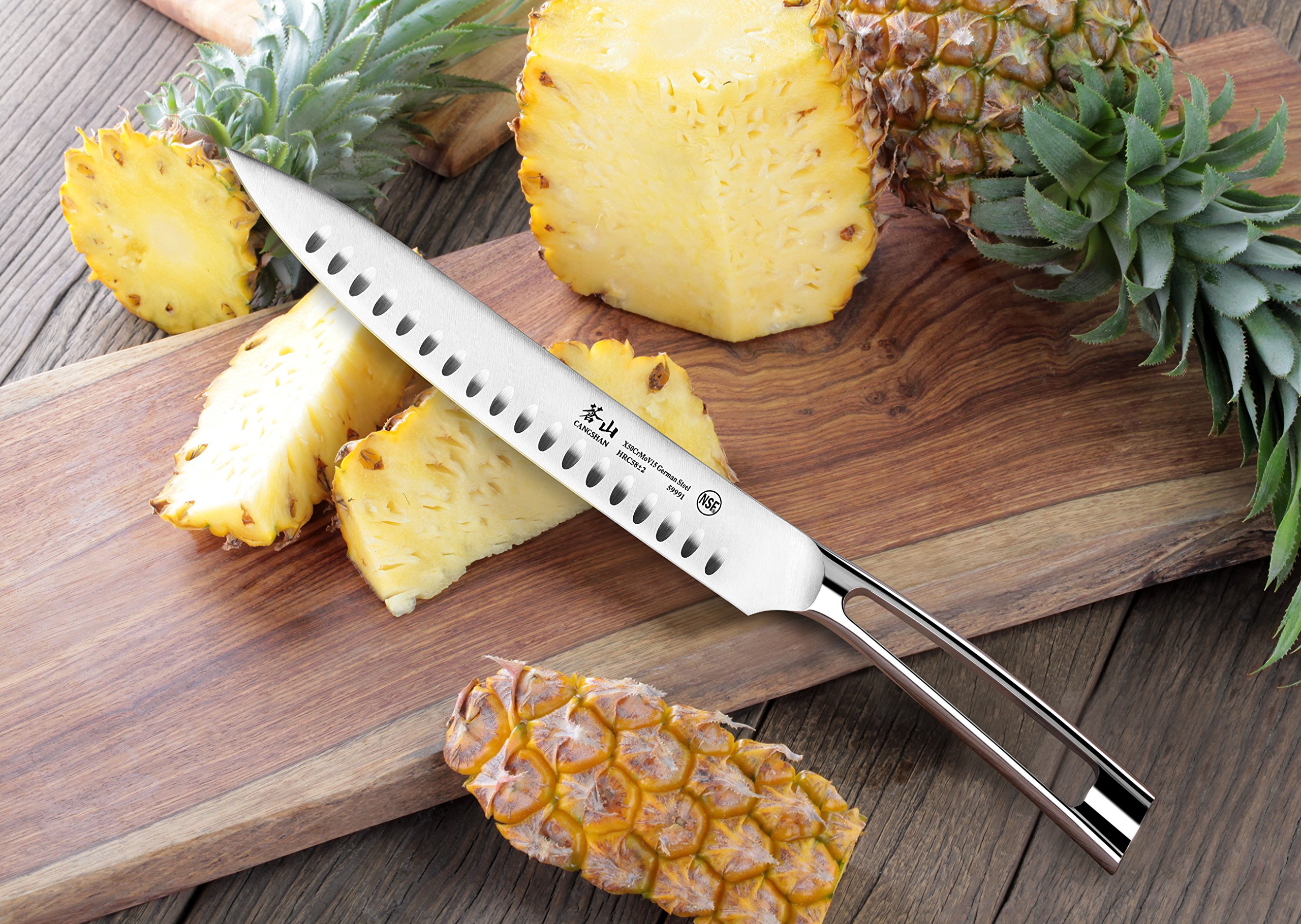 Cangshan N1 Series German Steel Forged Carving Knife, 9-Inch Blade — Amazon image 5