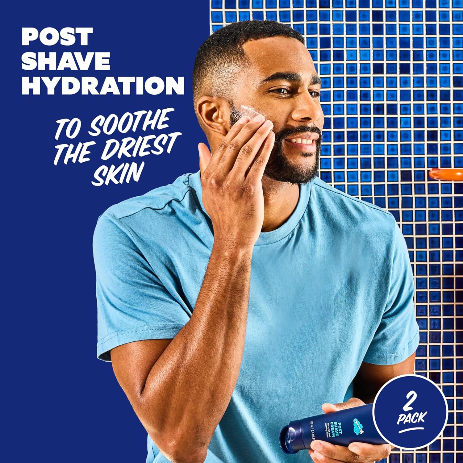 Dollar Shave Club | Post Shave Cream 3.4 ounce (2 Pack) | Hydrating Post Shave Lotion - Image 3