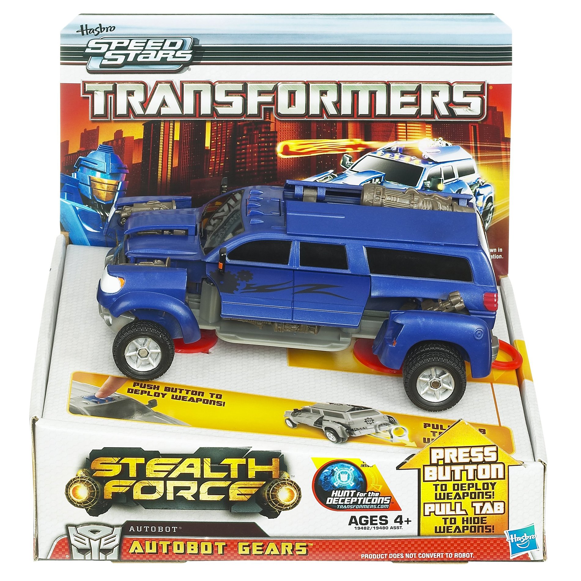 Amazon.co.jp: Transformers Stealth Force Deluxe - Gears : おもちゃ