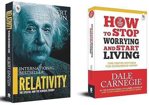 Relativity: The Special and the General Theory+How to Stop Worrying and Start Living: Time-Tested Methods for Conquering Worry