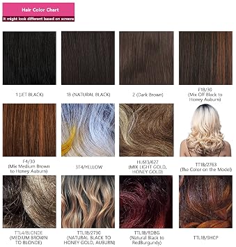 BOBBI BOSS Medium Curly Wigs 13X5 HD Lace Front Wigs for women - MLF673 MELONY, Medium Curly Wigs with Natural Baby Hair, High Heat Resistant wigs (TTL1BRDBG, Natural Black to RedBurgundy)