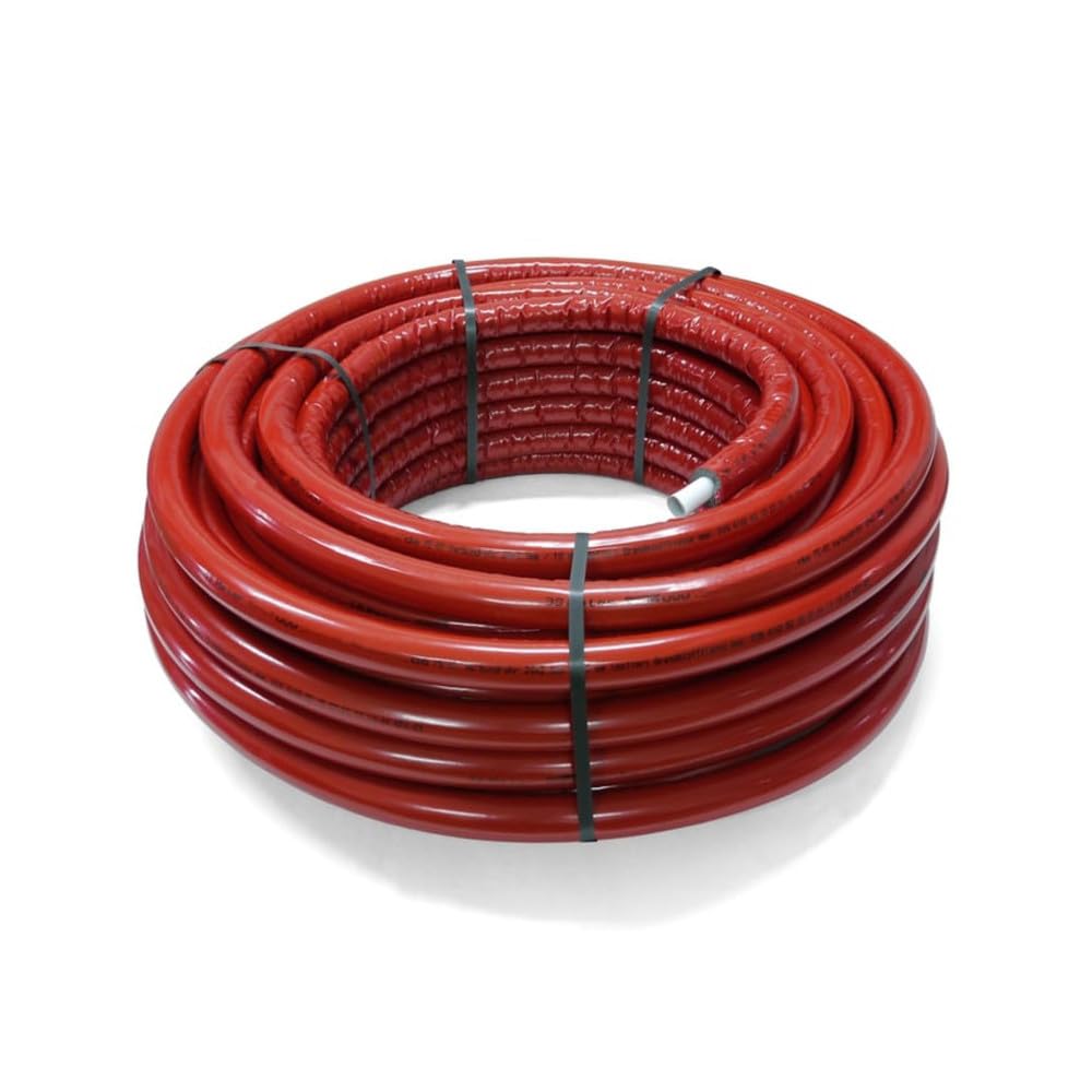 SANPRO THPRESS - Tubo multicapa aislado (26 x 3-10 mm, 25 m), color rojo