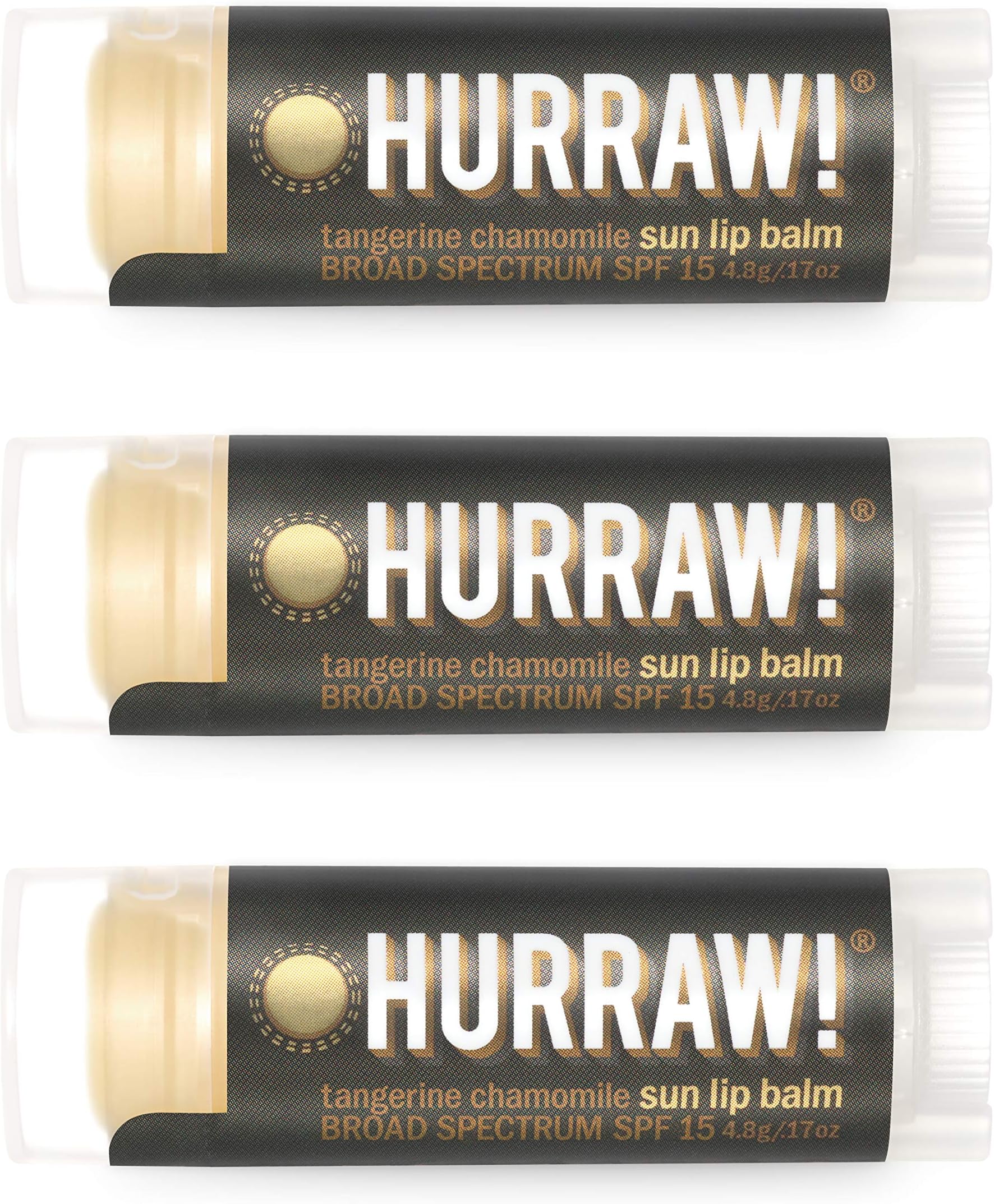 Hurraw! Sun Lip Balm (Zinc Oxide Protection, Broad