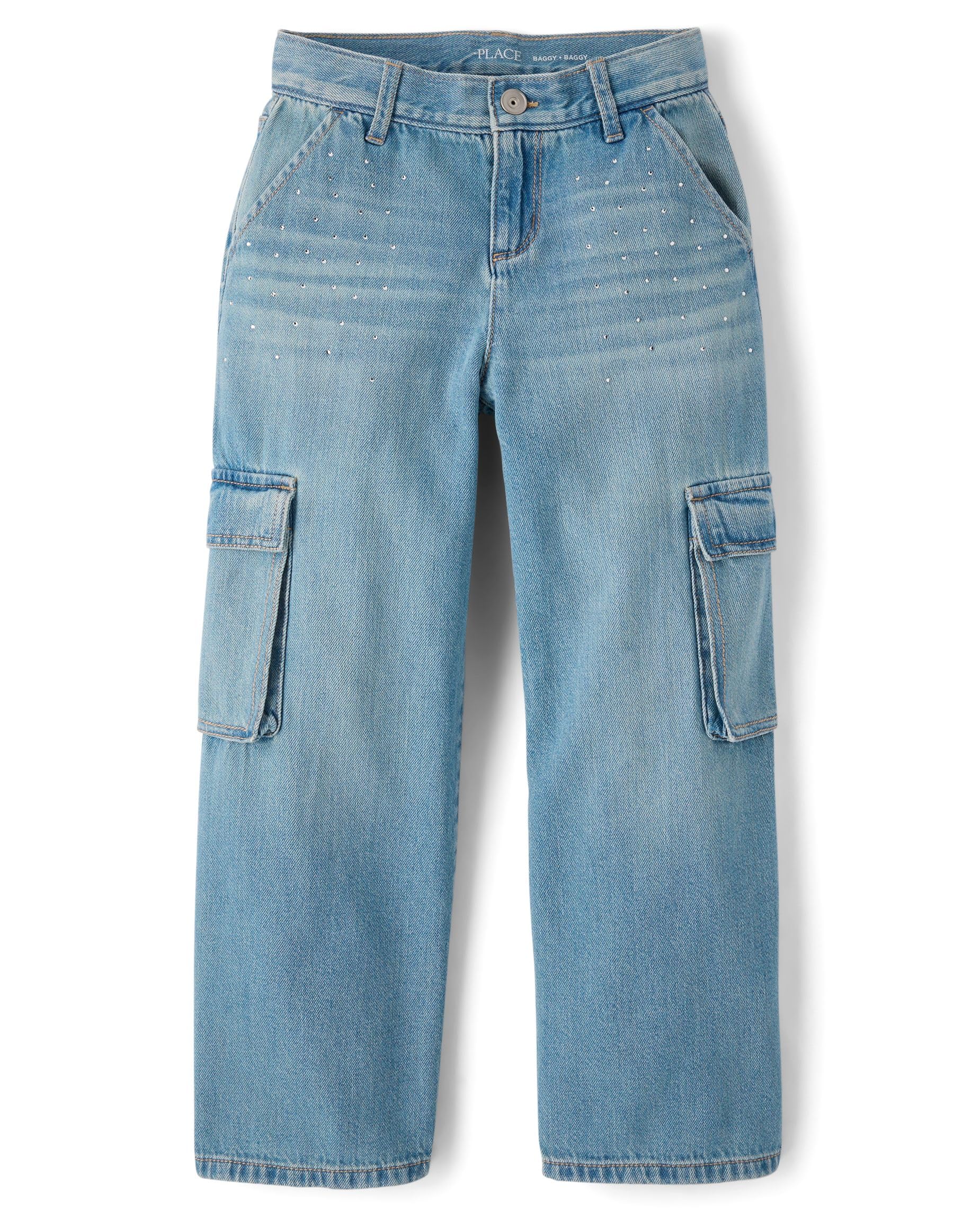 The Children's Place Girls' Baggy Jeans
