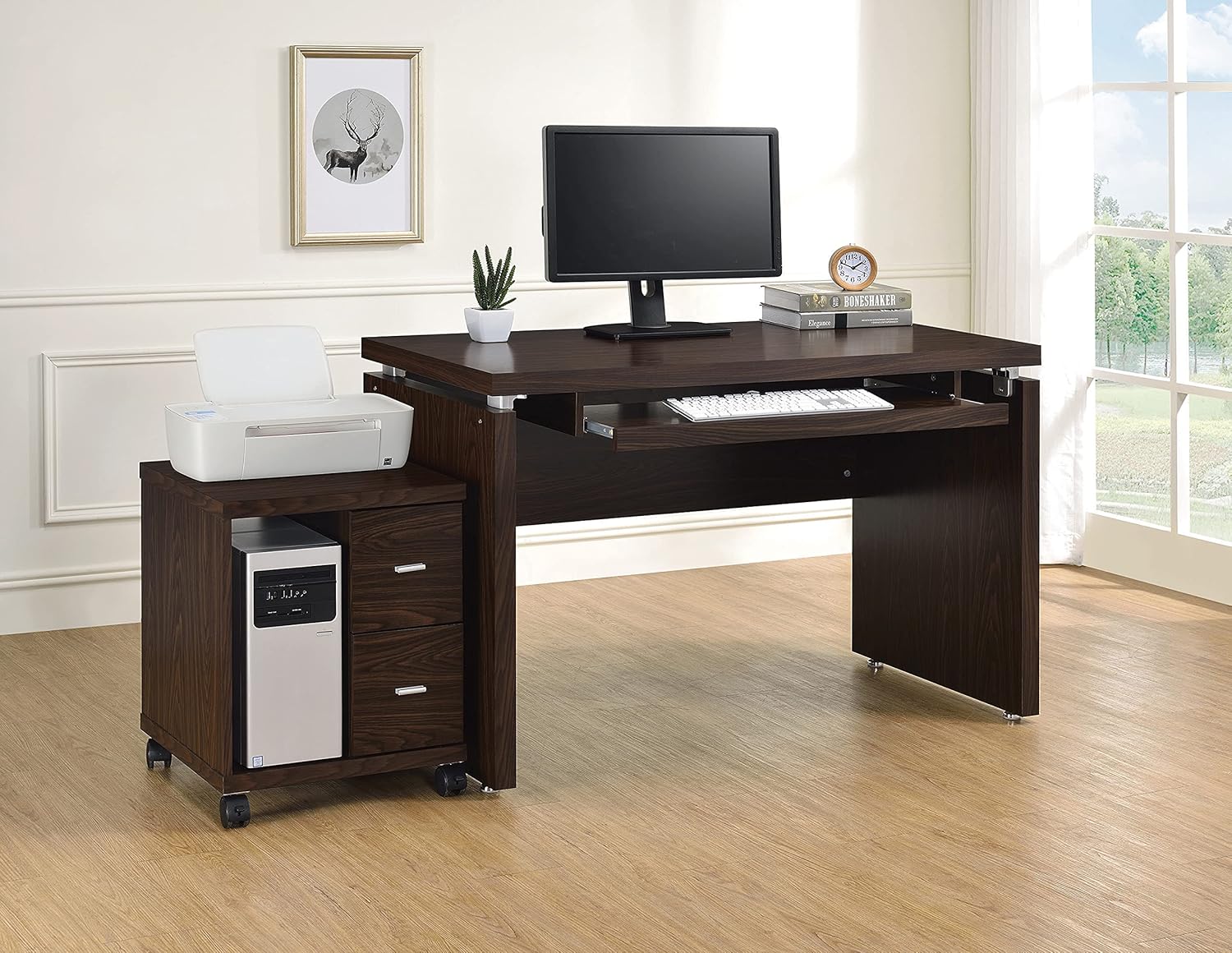 Coaster Furniture Computer Desk Brown 800831
