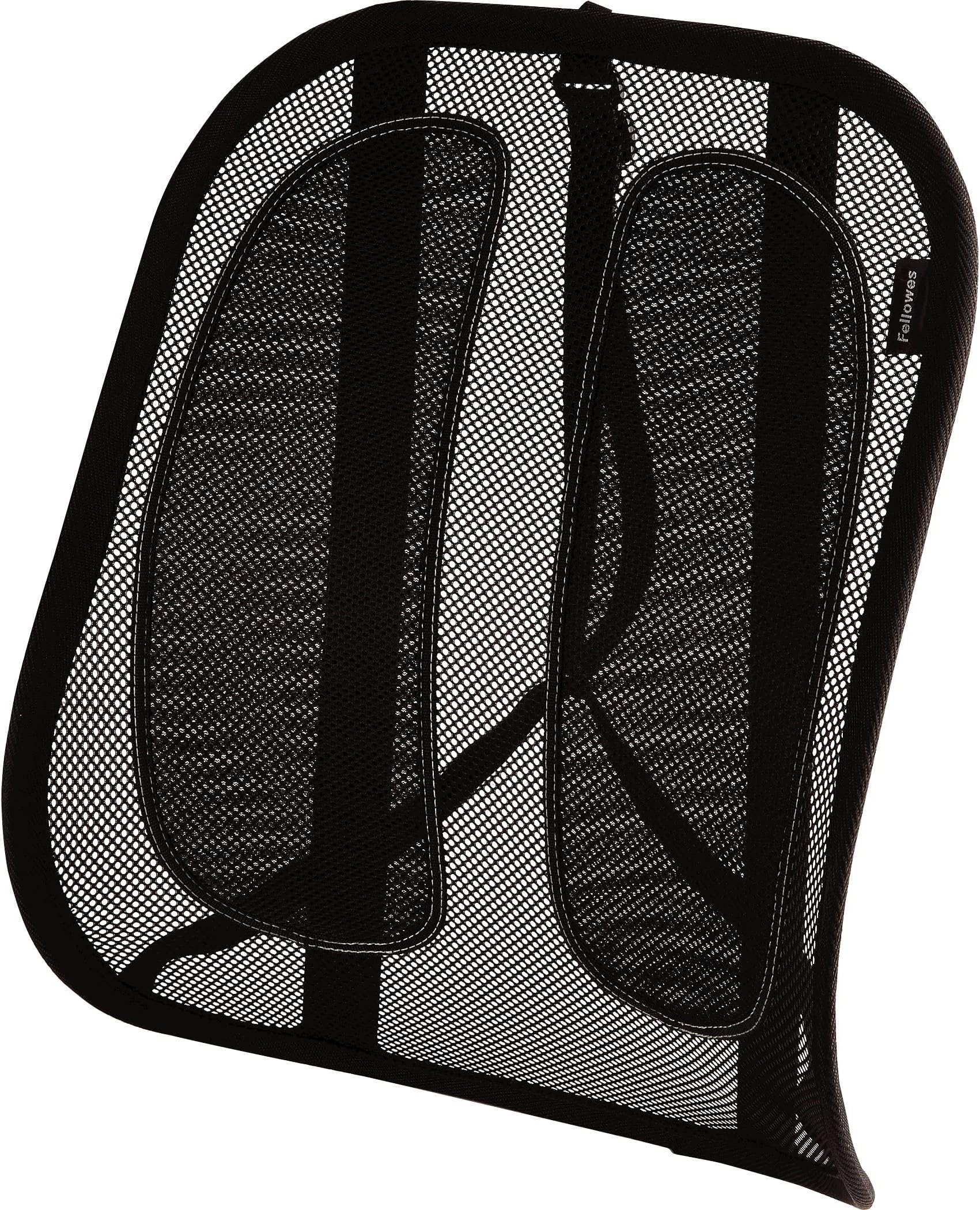 9191301 Standard Office Suites Mesh Back Support For Chair With Tri-Tensioning Black